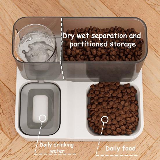Automatic Cat Feeder And Water Dispenser 2-in-1 Detachable Food Feeder And Water Fountain for Indoor Small Dogs Cats A синій
Automatic Cat Feeder And Water Dispenser 2-in-1 Detachable Food Feeder And Water Fountain for Indoor Small Dogs Cats A синій