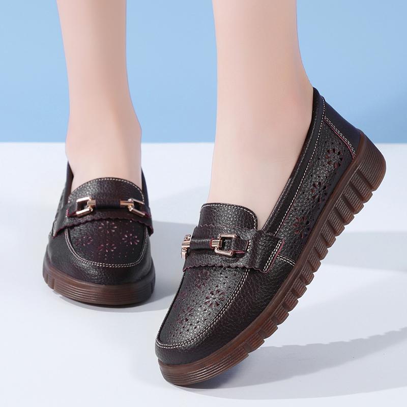 Women s Loafers Leather Driving Moccasins Flats Casual Slip on Beige Plus Size Walking Summer Maternity Shoes for Mother 35 чёрный
Women s Loafers Leather Driving Moccasins Flats Casual Slip on Beige Plus Size Walking Summer Maternity Shoes for Mother 35 чёрный