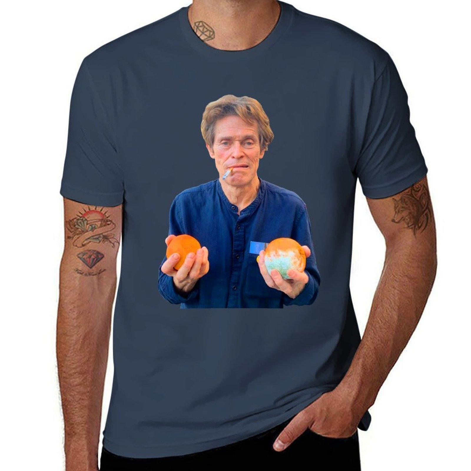 Willem Dafoe Holding Oranges TShirt Street Style Casual Tee Shirt S
Willem Dafoe Holding Oranges TShirt Street Style Casual Tee Shirt S