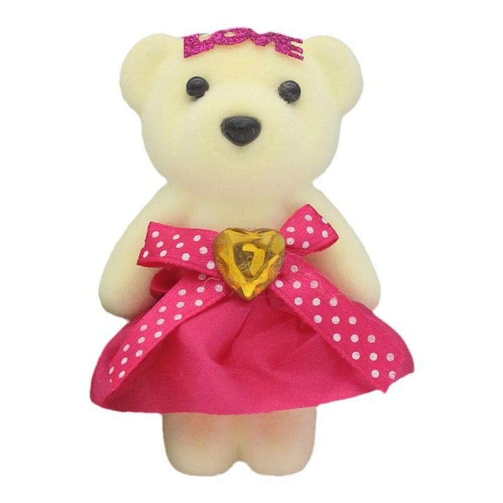 10pcs/set Plush Doll Mini Bear Flower Bouquet Plush Animal Cartoon Bouquet Doll Girl Birthday Gift рожевий червоний колір
10pcs/set Plush Doll Mini Bear Flower Bouquet Plush Animal Cartoon Bouquet Doll Girl Birthday Gift рожевий червоний колір