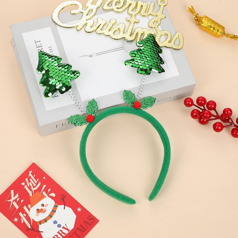 Christmas Decoration Headbands with Flip Sequins Christmas Gifts Tree Headbands Children s Adult Headbands Hair Accessories
Christmas Decoration Headbands with Flip Sequins Christmas Gifts Tree Headbands Children s Adult Headbands Hair Accessories