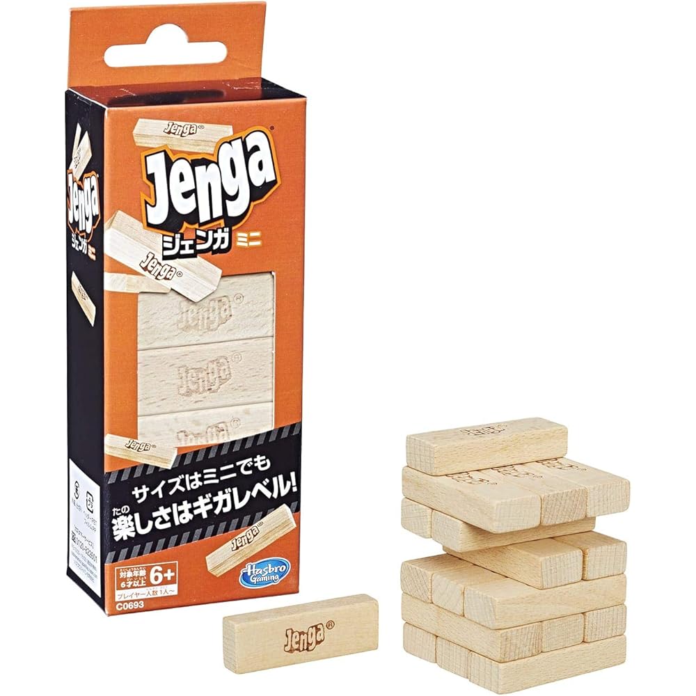 Hasbro Jenga Mini C0693 Classic Wooden Game Portable Fun for All Ages
Hasbro Jenga Mini C0693 Classic Wooden Game Portable Fun for All Ages
