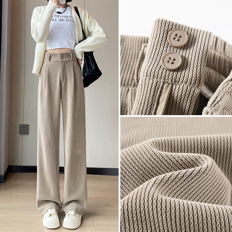 Petite Women s Chenille Wide-Leg Corduroy Pants - Casual Spring/Autumn 2024 Style L 48-54kg
Petite Women s Chenille Wide-Leg Corduroy Pants - Casual Spring/Autumn 2024 Style L 48-54kg