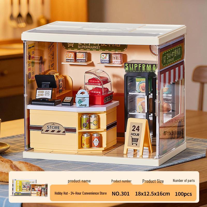 DIY 3D Miniature Model House Toy for Kids
DIY 3D Miniature Model House Toy for Kids