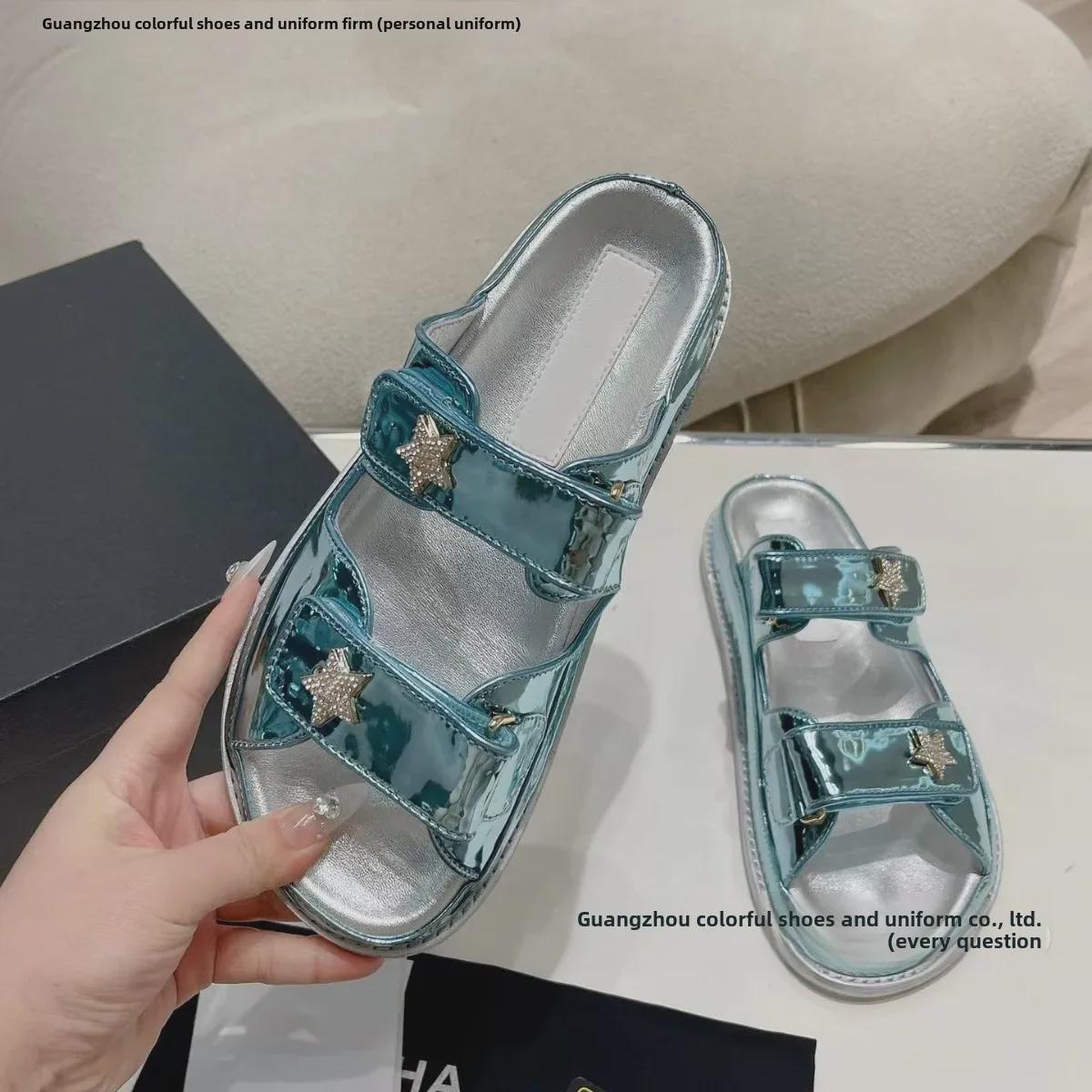 Women s Summer Thick-Soled Camellia Jelly Color Sandals: Patent Leather, Double-Strap, Small Fragrance Style 39 синій
Women s Summer Thick-Soled Camellia Jelly Color Sandals: Patent Leather, Double-Strap, Small Fragrance Style 39 синій
