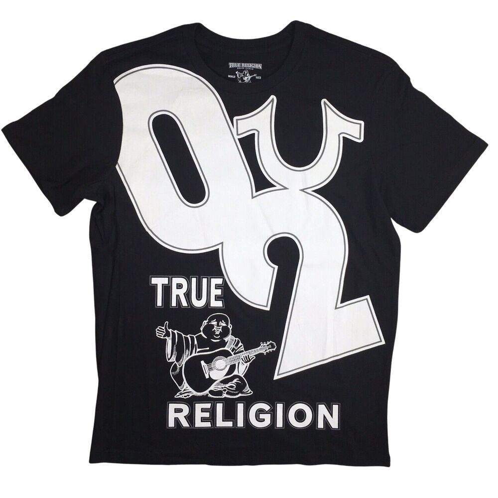 Джинсы True Religion, футболка с графическим логотипом черного цвета Будды, футболка унисекс
Джинсы True Religion, футболка с графическим логотипом черного цвета Будды, футболка унисекс