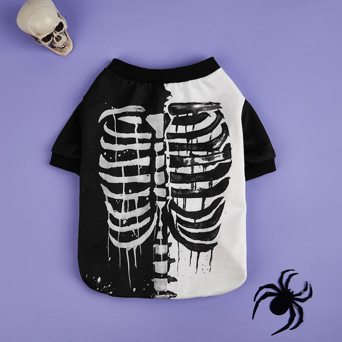 Толстовки для собак Щеня с крутым принтом скелета Толстовки для маленьких и средних собак Кошек Мягкие и удобные рубашки Хэллоуин Собачья пижама XS(old) чёрный
Толстовки для собак Щеня с крутым принтом скелета Толстовки для маленьких и средних собак Кошек Мягкие и удобные рубашки Хэллоуин Собачья пижама XS(old) чёрный
