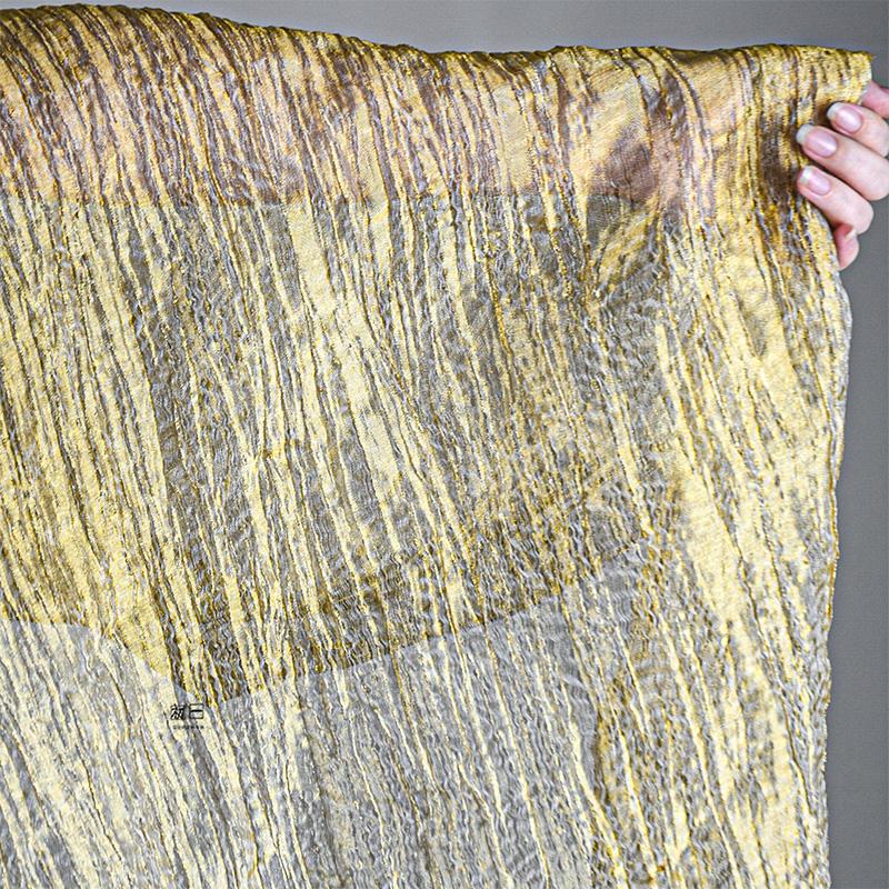 Palmlike Texture Jacquard Fabric Decorations Wedding Dresses Crinkle Organza Linen for Sewing Clothing Material Designer Textile 100x125cm
Palmlike Texture Jacquard Fabric Decorations Wedding Dresses Crinkle Organza Linen for Sewing Clothing Material Designer Textile 100x125cm