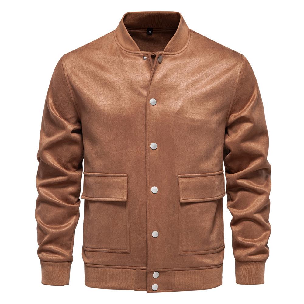Autumn And Winter New Suede Foreign Trade European Size Men S Stand-Up Collar Jacket Casual Baseball Jacket Men S Jacket XXL хакі
Autumn And Winter New Suede Foreign Trade European Size Men S Stand-Up Collar Jacket Casual Baseball Jacket Men S Jacket XXL хакі