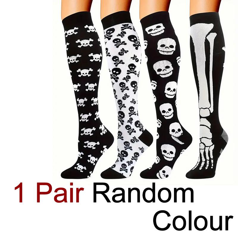 1/4 пары мужских женских компрессионных носков модного принта, подходящих для бега, пеших прогулок, езды на велосипеде, спортивные компрессионные носки до колен S-M
1/4 пары мужских женских компрессионных носков модного принта, подходящих для бега, пеших прогулок, езды на велосипеде, спортивные компрессионные носки до колен S-M