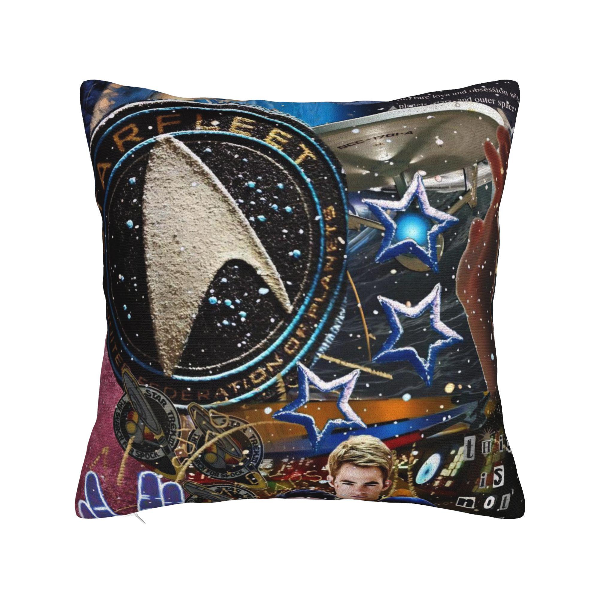 Decorative Pillow Cover Stars Treks Merch Home Throw Pillow Case Cover Square Multi Size 12x12Inch
Decorative Pillow Cover Stars Treks Merch Home Throw Pillow Case Cover Square Multi Size 12x12Inch