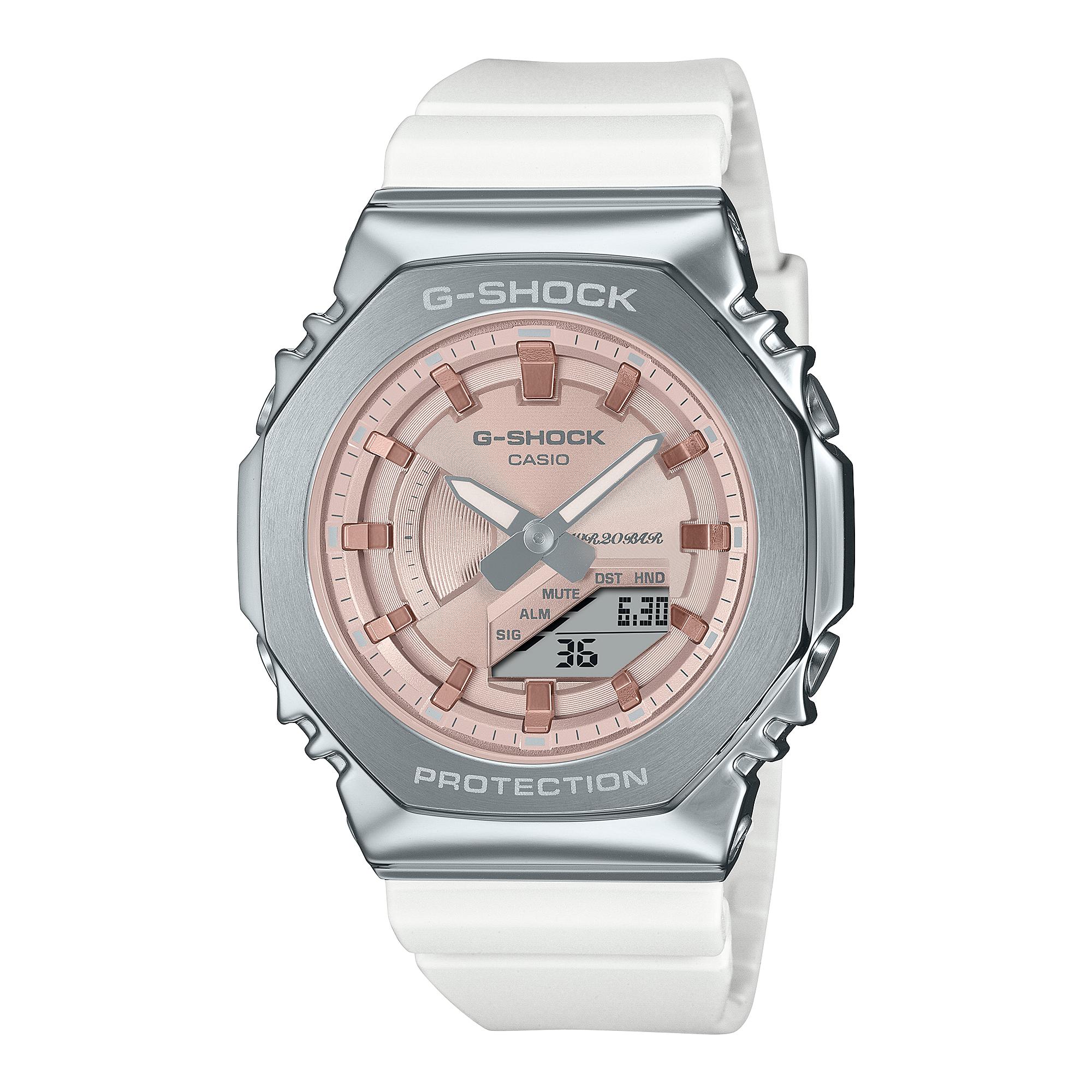 Casio Men s Stainless Steel 200M Water Resistant Analog Shock Resistant Quartz Watch GM-S2100WS-7A белый
Casio Men s Stainless Steel 200M Water Resistant Analog Shock Resistant Quartz Watch GM-S2100WS-7A белый