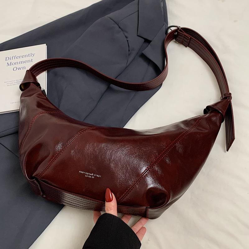 Сумка большой вместимости женская 2025 новая высококачественная текстура нишевая осенне-зимняя универсальная на одно плечо сумка-мессенджер широкополосная сумка-пельмень бордовый
Сумка большой вместимости женская 2025 новая высококачественная текстура нишевая осенне-зимняя универсальная на одно плечо сумка-мессенджер широкополосная сумка-пельмень бордовый