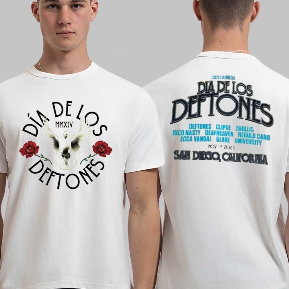 Deftones Dia De Los 2025 Merch In San Diego CA At Petco Park On November 1 Shirt 2XL
Deftones Dia De Los 2025 Merch In San Diego CA At Petco Park On November 1 Shirt 2XL