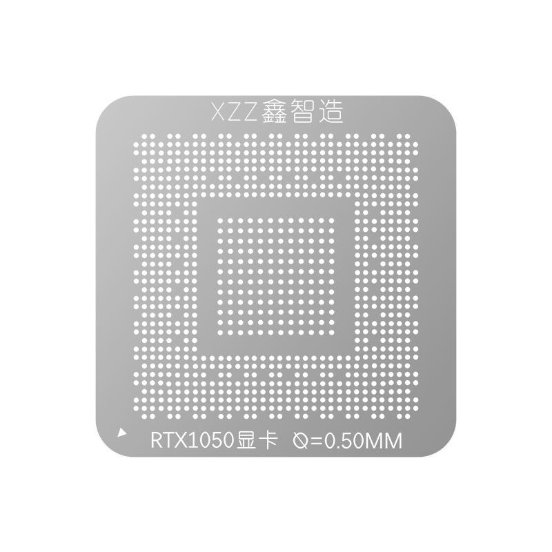 XZZ BGA stencil for GTX1050 GTX1060 GTX1080Ti GTX1650 GTX2060 GTX3060 GTX4070 GTX4090 RX7900XT RX6800XT RX6600XT A1990 RTX2080Ti
XZZ BGA stencil for GTX1050 GTX1060 GTX1080Ti GTX1650 GTX2060 GTX3060 GTX4070 GTX4090 RX7900XT RX6800XT RX6600XT A1990 RTX2080Ti