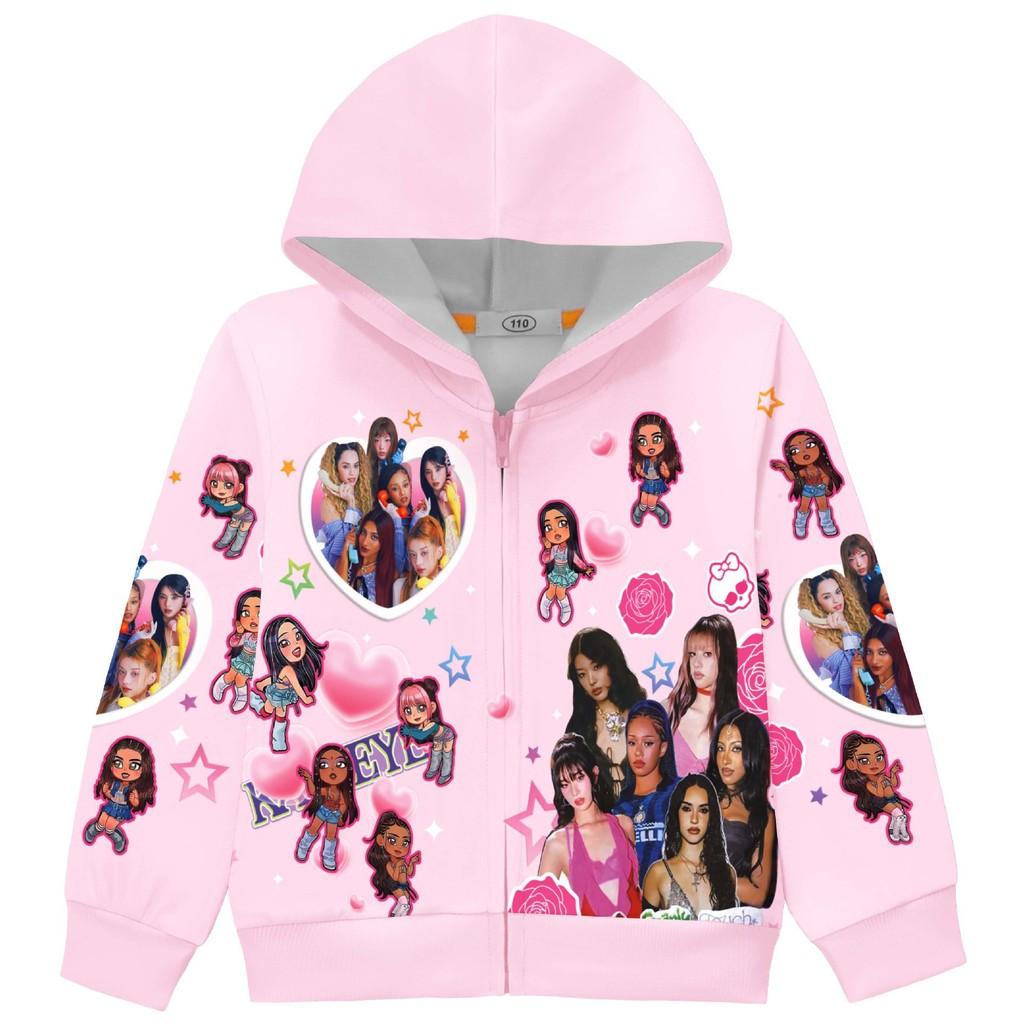 36379 Kids Girls KATSEYE Printed Long Sleeves Hooded Zipper Coat Jacket 150cm рожевий
36379 Kids Girls KATSEYE Printed Long Sleeves Hooded Zipper Coat Jacket 150cm рожевий