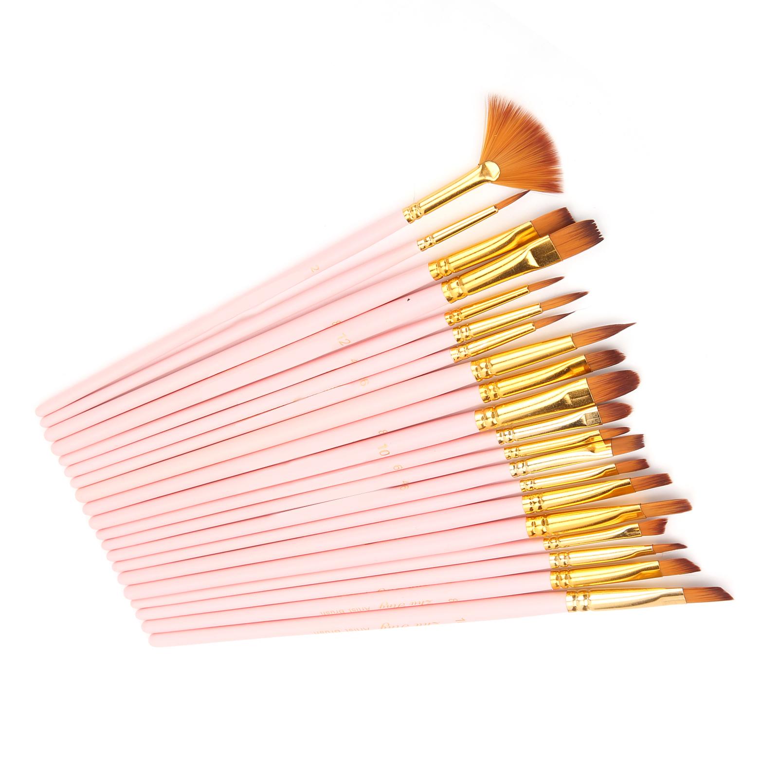 Наборы кистей для рисования из мультимодального нейлонового ворса 5 различных типов кистей для масляной акварели
Наборы кистей для рисования из мультимодального нейлонового ворса 5 различных типов кистей для масляной акварели