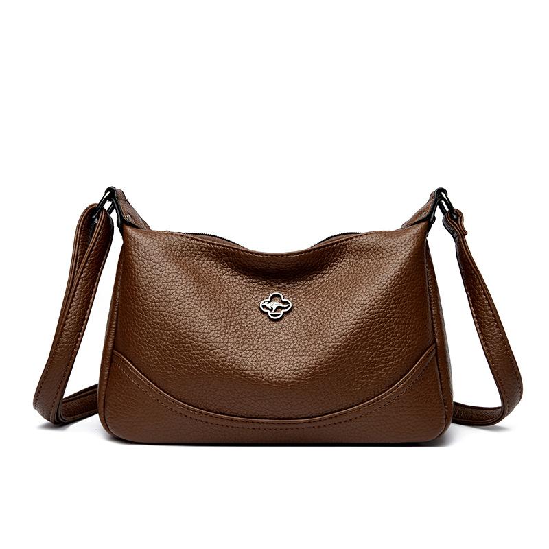 Универсальная одноплечевая сумка большой вместимости Женская сумка через плечо Ручная сумка через плечо темно-коричневого
Универсальная одноплечевая сумка большой вместимости Женская сумка через плечо Ручная сумка через плечо темно-коричневого