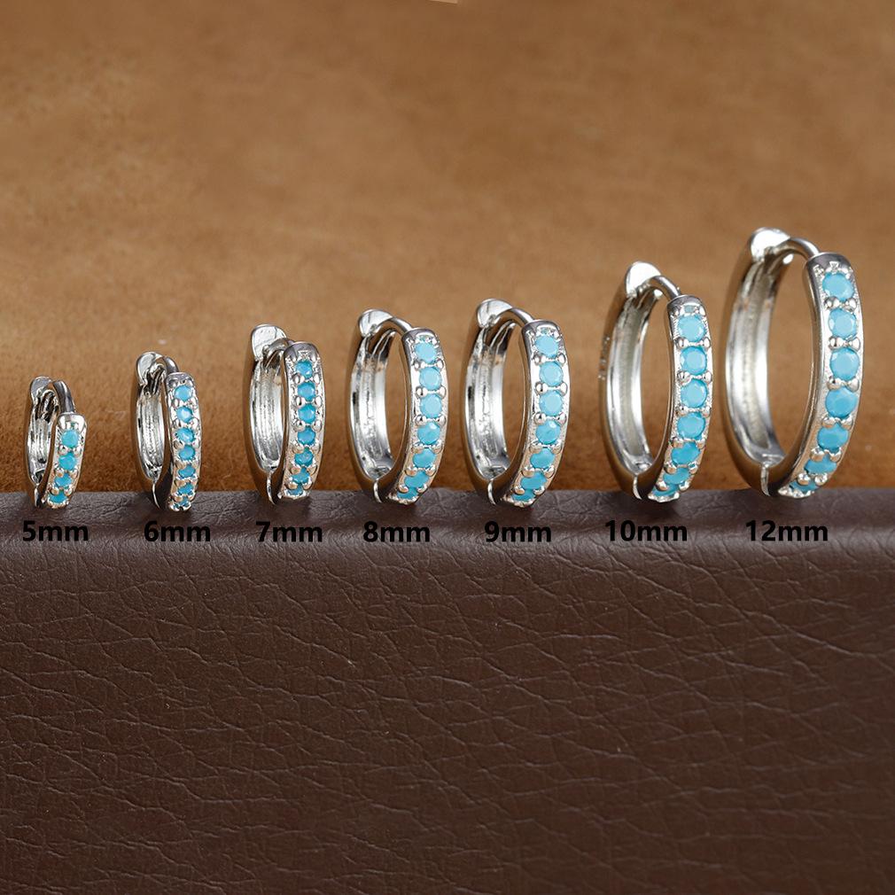 Европейская и американская мода, серьги-пусеты с цирконом, 5 мм-12 мм, дизайн в виде круга, персонализированные трендовые украшения для женщин 5mm
Европейская и американская мода, серьги-пусеты с цирконом, 5 мм-12 мм, дизайн в виде круга, персонализированные трендовые украшения для женщин 5mm