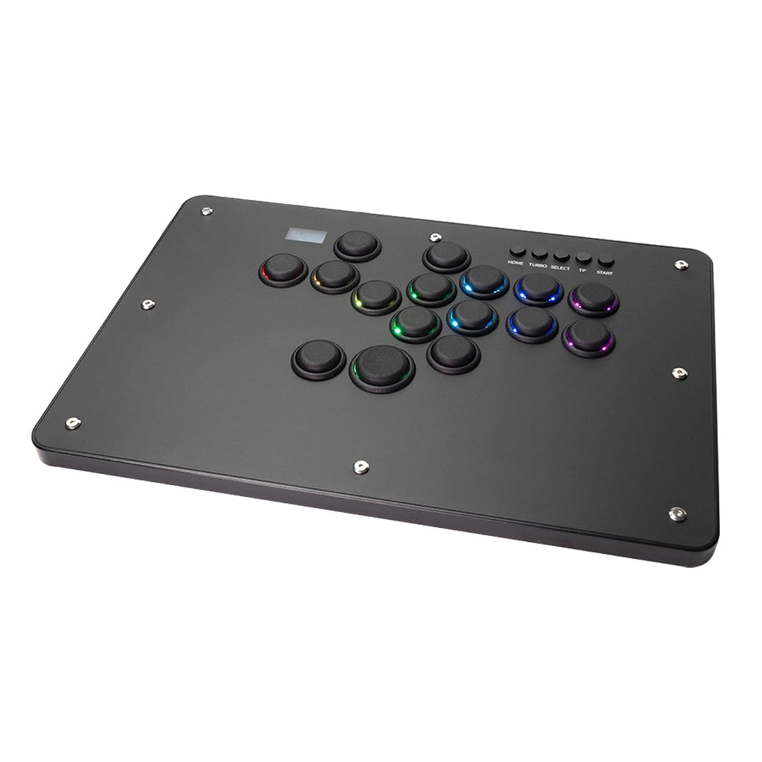 TIKITAKA FTG Deluxe D16 Series Frame Upgrade Version Panda Axis V1 Premium Nylon Button Leverless Controller 12mm Ultra Thin SF6 Street Fighter Game
TIKITAKA FTG Deluxe D16 Series Frame Upgrade Version Panda Axis V1 Premium Nylon Button Leverless Controller 12mm Ultra Thin SF6 Street Fighter Game