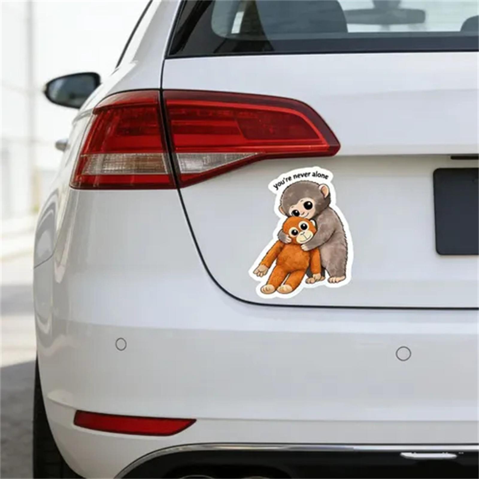 7.8-inch Cute Monkey Vinyl Sticker For Laptop, Water Bottle, Phone, Car Glass, Raincoat One Size
7.8-inch Cute Monkey Vinyl Sticker For Laptop, Water Bottle, Phone, Car Glass, Raincoat One Size