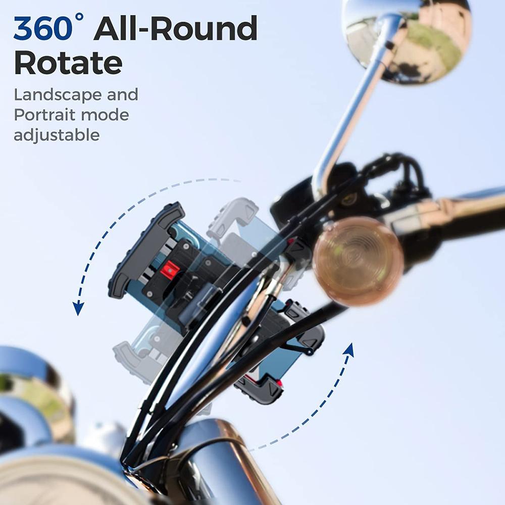 DD-11 Bike Phone Holder Anti-Drop Motorcycle Phone Mount Scooter Phone Clip for 4.7-7 inch Devices Type A
DD-11 Bike Phone Holder Anti-Drop Motorcycle Phone Mount Scooter Phone Clip for 4.7-7 inch Devices Type A
