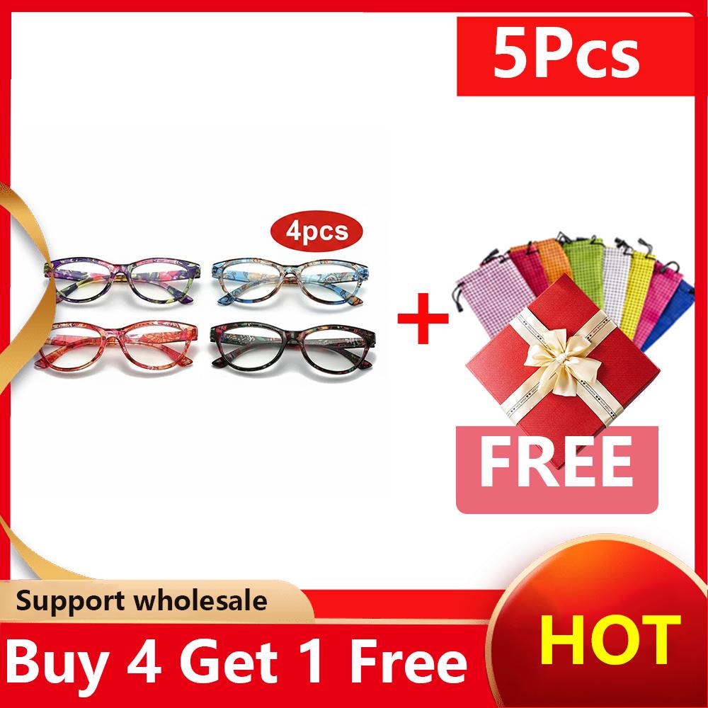 4pcs Anti-blue Light Glasses Reading Glasses Ultralight TR90 Presbyopia Eyeglasses Women Men Far Sight Optical Eyewear Diopters +100
4pcs Anti-blue Light Glasses Reading Glasses Ultralight TR90 Presbyopia Eyeglasses Women Men Far Sight Optical Eyewear Diopters +100