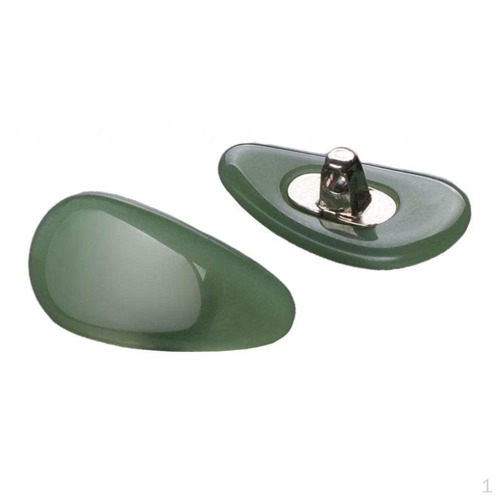 Eyeglass Nose Pads Spectacle Eyewear Jade Nosepad зелений
Eyeglass Nose Pads Spectacle Eyewear Jade Nosepad зелений