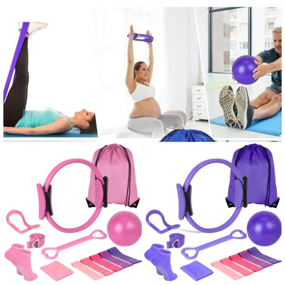 13Pcs/Set Weight Loss Pilates Equipment Kit Body Shaping Yoga Pilates Circle Beginners фіолетовий
13Pcs/Set Weight Loss Pilates Equipment Kit Body Shaping Yoga Pilates Circle Beginners фіолетовий