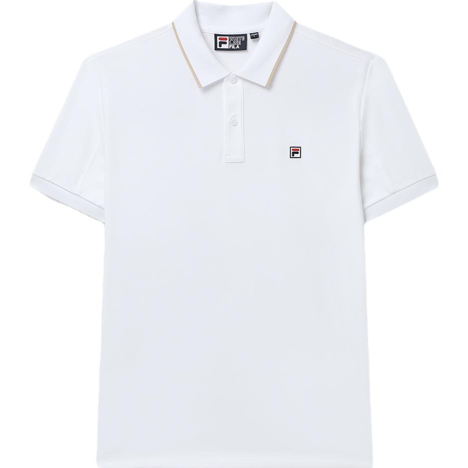 FILA Logo Print Casual Knit Short Sleeve Polo Shirt Men Polo Shirts White F11M328109FWT XL
FILA Logo Print Casual Knit Short Sleeve Polo Shirt Men Polo Shirts White F11M328109FWT XL