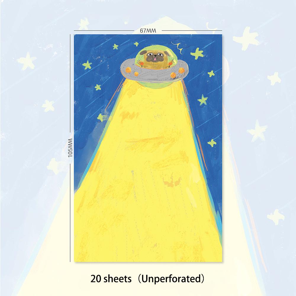 20 sheets Fantasia M5 interior page Japanese hand drawn basic hand account collage material, students can tear off notes
20 sheets Fantasia M5 interior page Japanese hand drawn basic hand account collage material, students can tear off notes