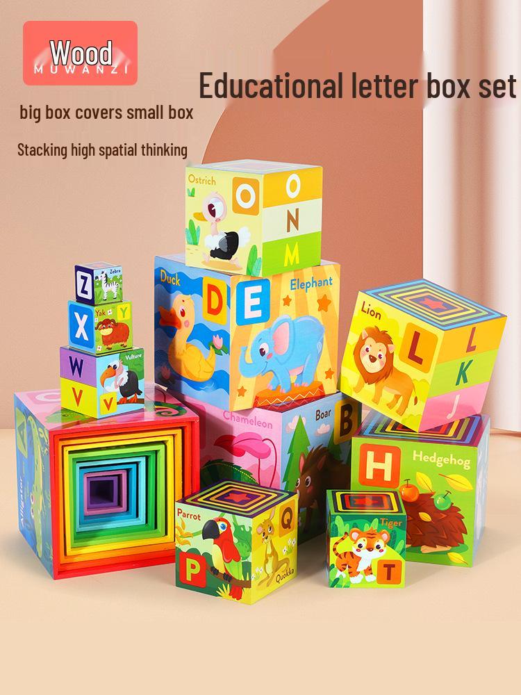 Wooden Alphabet Puzzle: Multifuntional Learning & Cognitive Set
Wooden Alphabet Puzzle: Multifuntional Learning & Cognitive Set