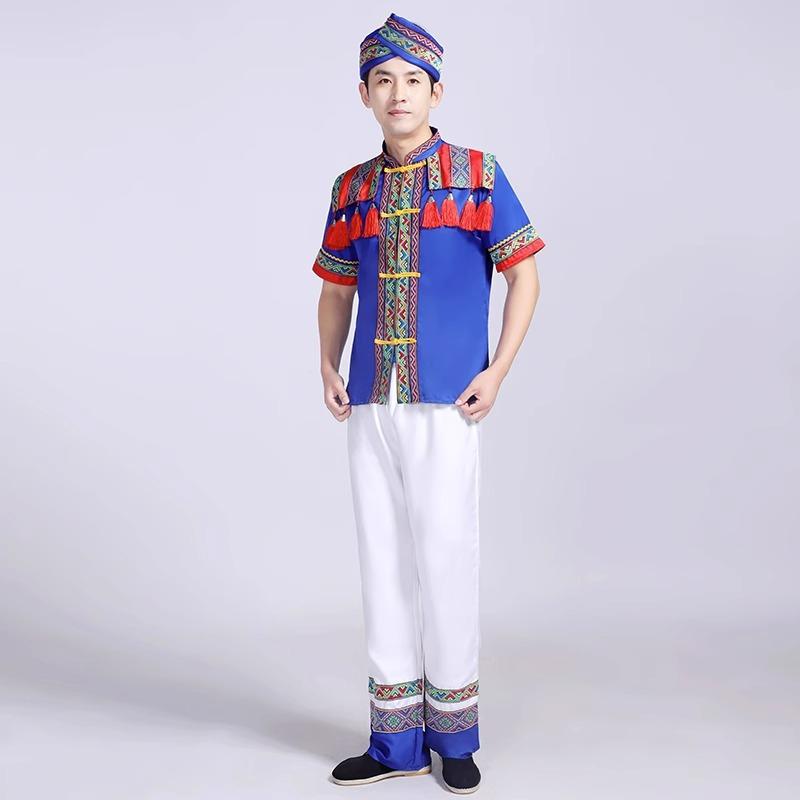 Праздничный костюм чжуанской женщины на фестиваль 3 марта в Гуанси XL
Праздничный костюм чжуанской женщины на фестиваль 3 марта в Гуанси XL