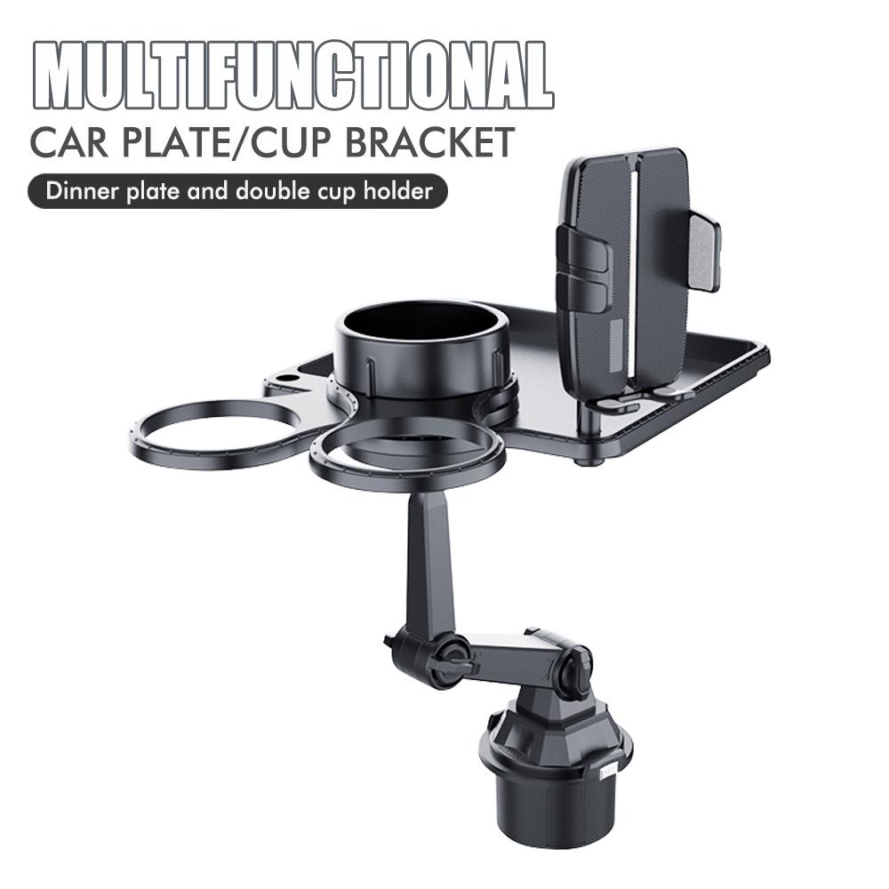 Multifunctional Cup Holder Expander Tray with Phone Stand Food Tray For Eating Commuting Traveling Vehicle Dining Table Worker
Multifunctional Cup Holder Expander Tray with Phone Stand Food Tray For Eating Commuting Traveling Vehicle Dining Table Worker