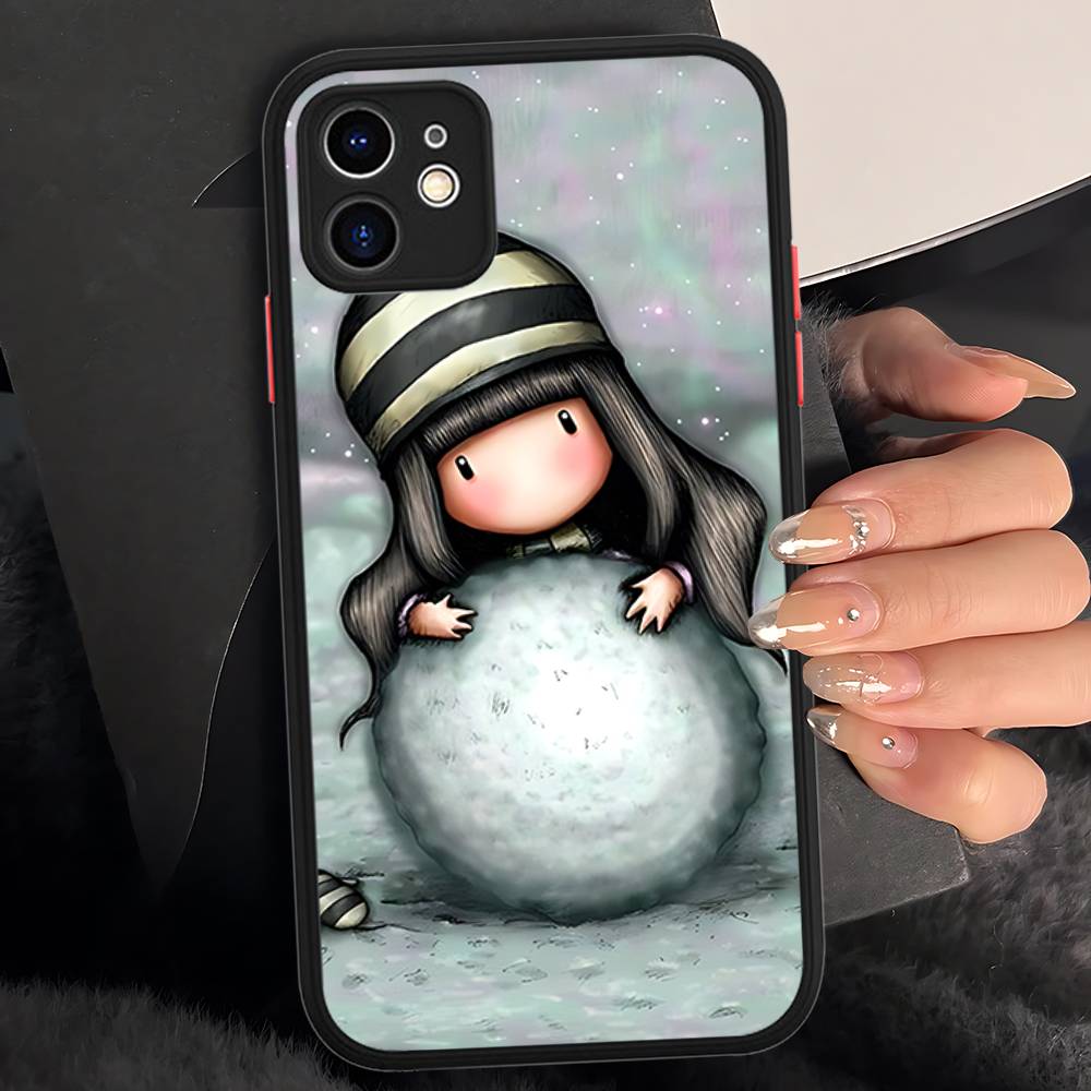Japan Santoro G-Gorjuss For IPhone 15 16 Pro Max 11 12 13 14 XS XR X Plus 16E Matte Translucent Phone Cover iphone 12
Japan Santoro G-Gorjuss For IPhone 15 16 Pro Max 11 12 13 14 XS XR X Plus 16E Matte Translucent Phone Cover iphone 12
