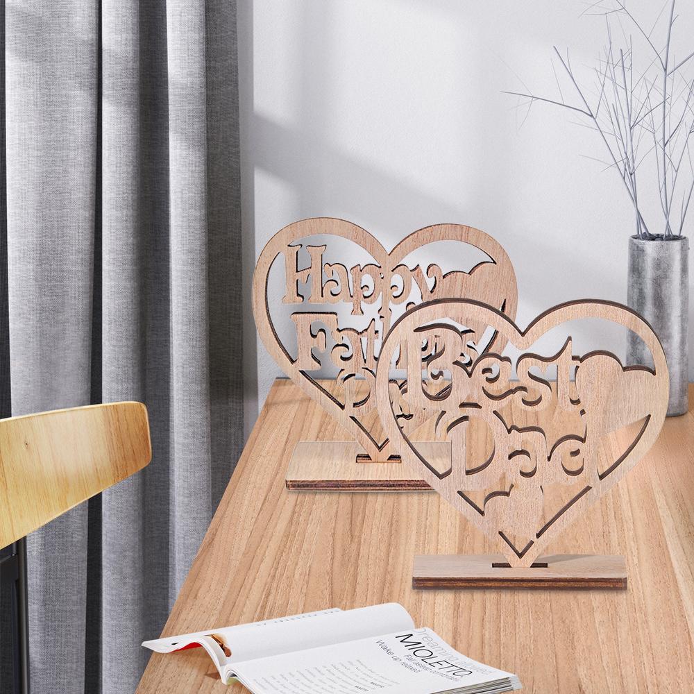 Party Supplies Gift Festival Accessories Wood Ornament Pendant Decoration Father Day Wooden Decor 
Party Supplies Gift Festival Accessories Wood Ornament Pendant Decoration Father Day Wooden Decor