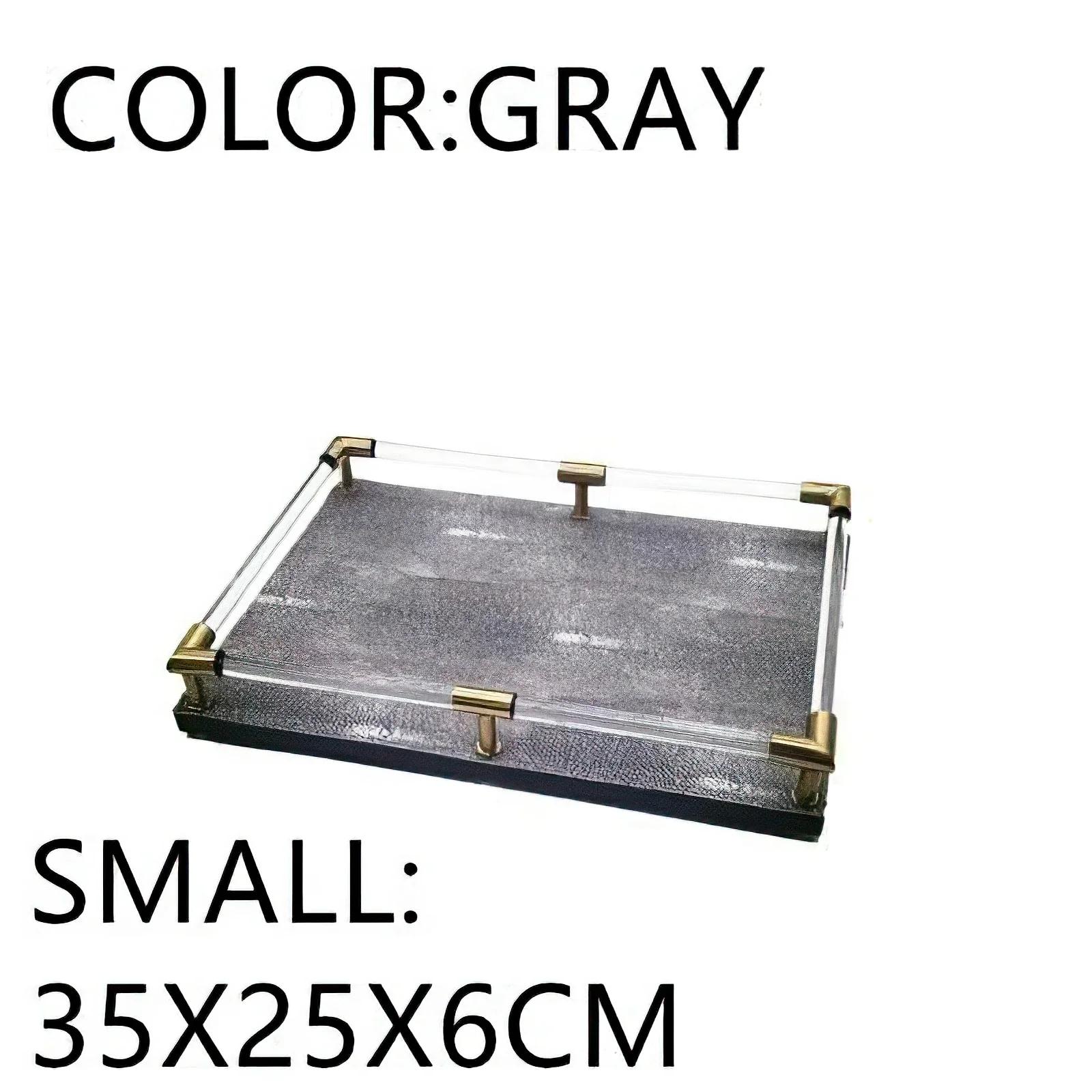 Metal Tray Leather Nordic Blue Jewelry Display Rectangular Serving Plate Storage Decoration Household Kitchen Organizer Supplies
Metal Tray Leather Nordic Blue Jewelry Display Rectangular Serving Plate Storage Decoration Household Kitchen Organizer Supplies