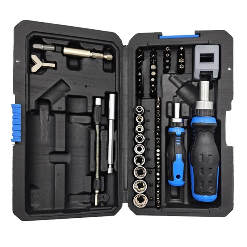 Pack of 69 Magnetic Ratchets Screwdriver Set of High Strength Chromes Steel Featuring Ratchets Mechanism For Efficient Use 1
Pack of 69 Magnetic Ratchets Screwdriver Set of High Strength Chromes Steel Featuring Ratchets Mechanism For Efficient Use 1