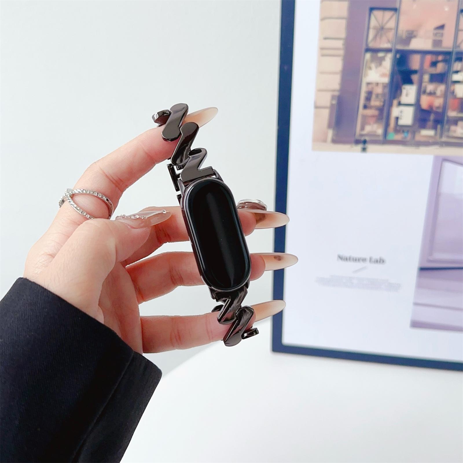 For Xiaomi Smart Band 9 NFC/9/8 NFC/8/Band 7/6/5 Watch Strap Zinc Alloy Wave Design Wristband Silver
For Xiaomi Smart Band 9 NFC/9/8 NFC/8/Band 7/6/5 Watch Strap Zinc Alloy Wave Design Wristband Silver