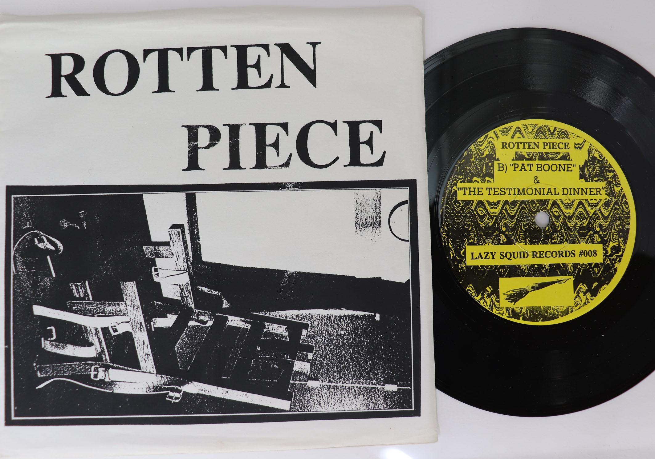 7inch Record ROTTEN PIECE Split Head Pat Boone Testimonia 008 LAZY SQUID 1994 US Rock Used
7inch Record ROTTEN PIECE Split Head Pat Boone Testimonia 008 LAZY SQUID 1994 US Rock Used