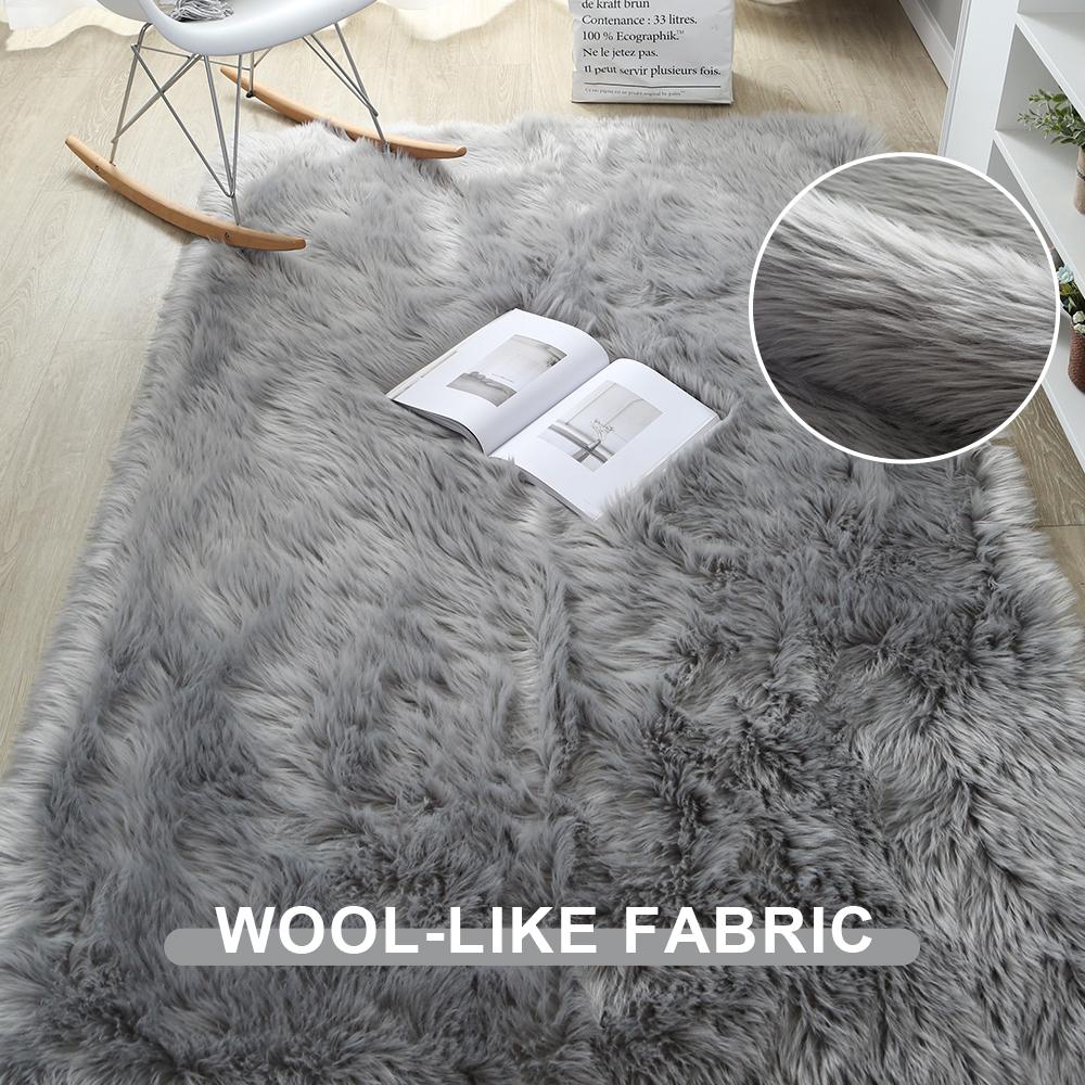 Artificial Wool Rugs For Bedside, Fluffy Anti Slip Carpet For Decoration Fur Sheepskin Rug Best Choice For lifestyle pograshy 60x90cm світло-сірого кольору
Artificial Wool Rugs For Bedside, Fluffy Anti Slip Carpet For Decoration Fur Sheepskin Rug Best Choice For lifestyle pograshy 60x90cm світло-сірого кольору