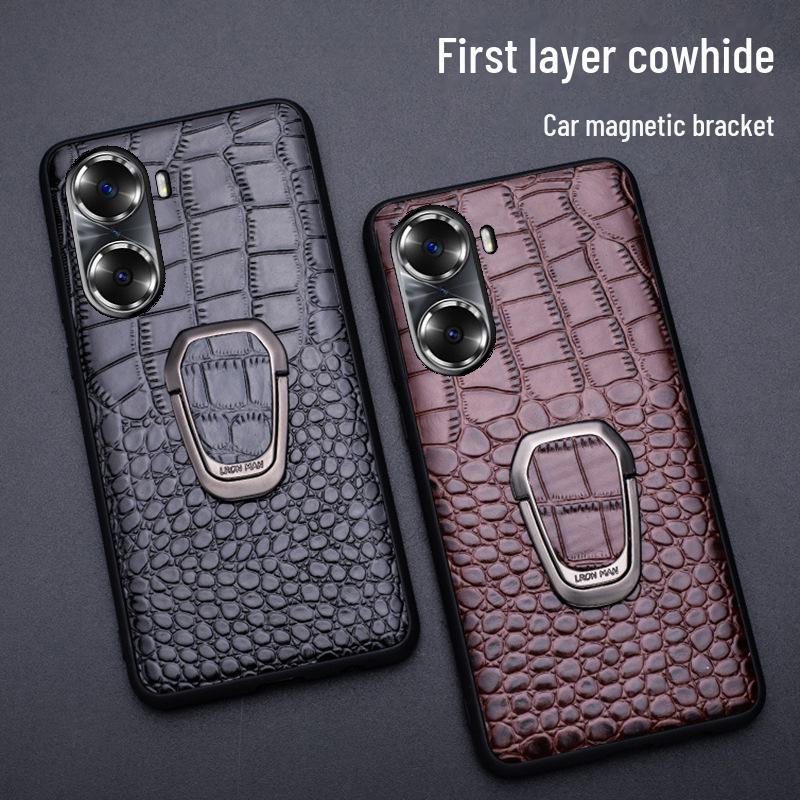 Honor 60 Series Cowhide Crocodile Pattern Leather Case with Bracket and Full Protection Honor 60 Pro кофейный
Honor 60 Series Cowhide Crocodile Pattern Leather Case with Bracket and Full Protection Honor 60 Pro кофейный