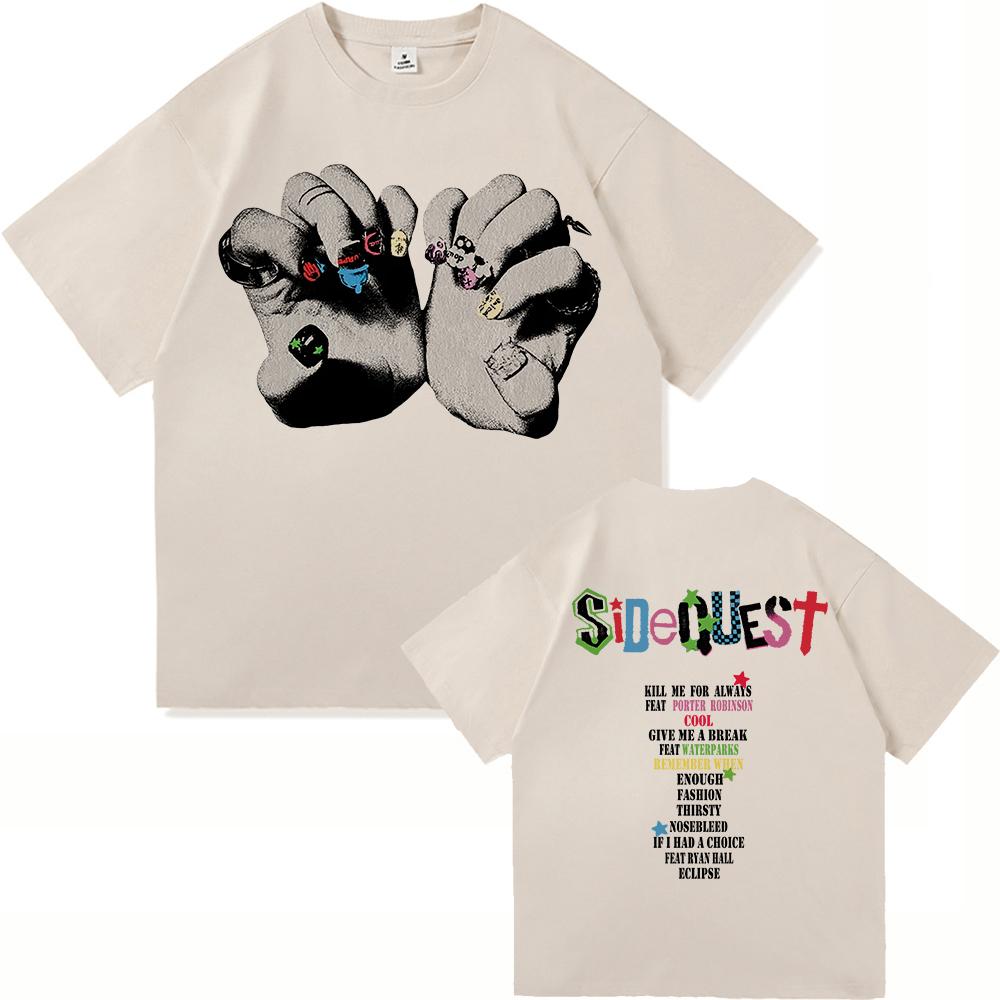 Michael Clifford Sidequest T Shirt Fashion Men Aesthetic Vintage Album Unisex High Quality Casual Cotton Tees Shirts XXXL
Michael Clifford Sidequest T Shirt Fashion Men Aesthetic Vintage Album Unisex High Quality Casual Cotton Tees Shirts XXXL