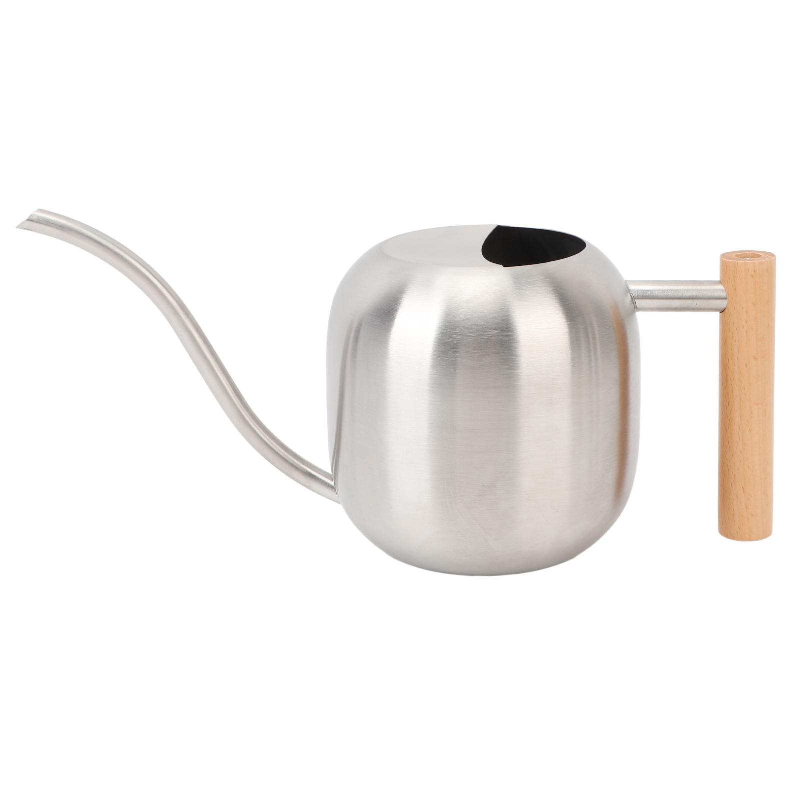 Watering Can Stainless Steel Long Spout Splash Proof with Wood Handle Plant Watering Can for
Watering Can Stainless Steel Long Spout Splash Proof with Wood Handle Plant Watering Can for