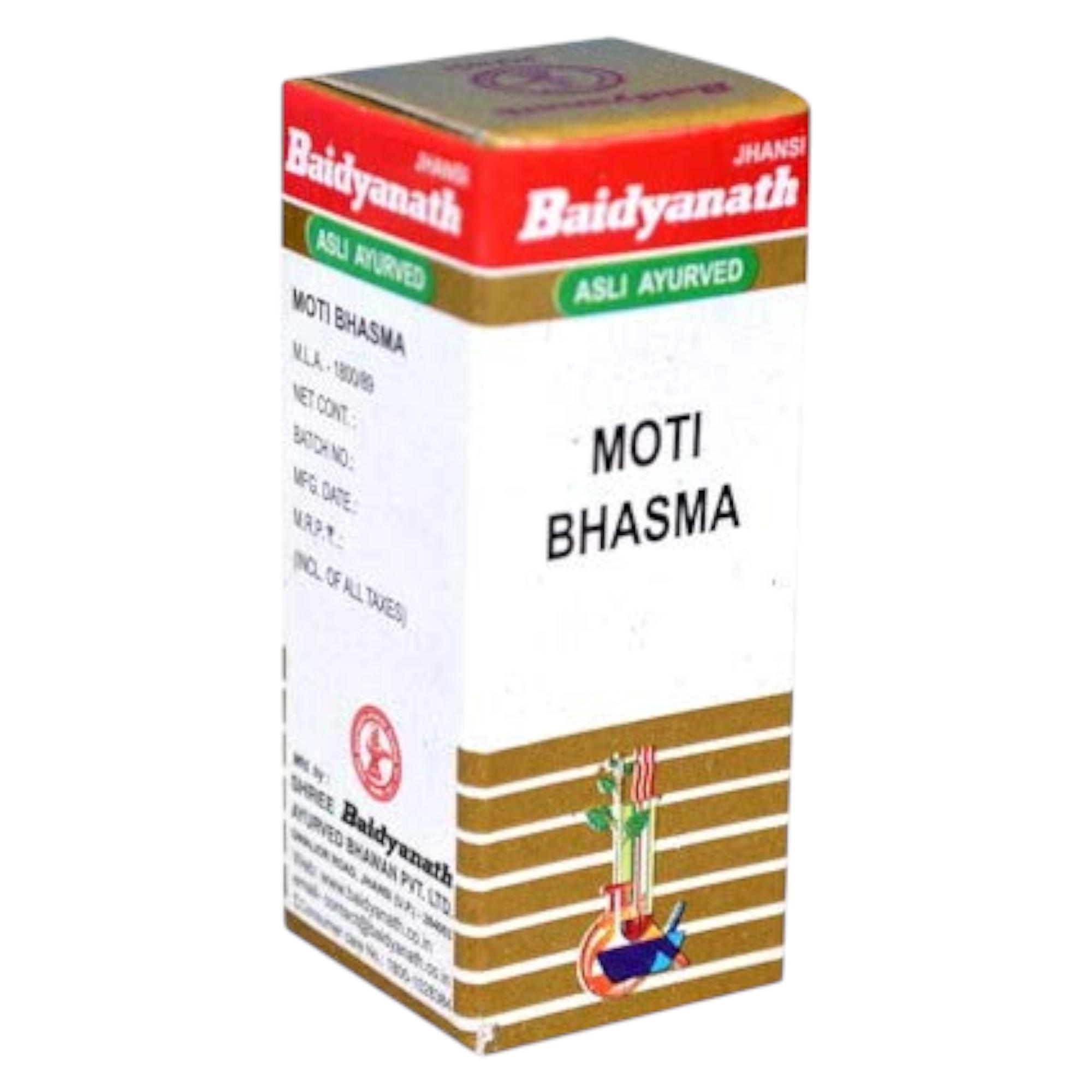 Baidyanath Jhansi Moti Bhasma 1 g Ayurvedic Pearl Ash Powder for Digestive Health and Bone Support
Baidyanath Jhansi Moti Bhasma 1 g Ayurvedic Pearl Ash Powder for Digestive Health and Bone Support