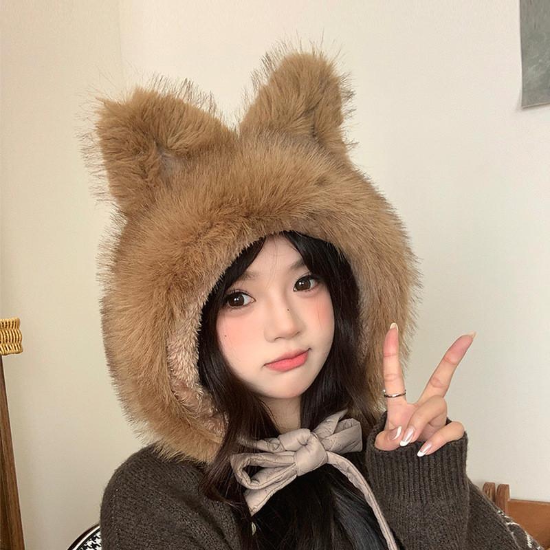 Fox Ears Winter Hat For Women With Plush Warmth And Windproof Protection Style F
Fox Ears Winter Hat For Women With Plush Warmth And Windproof Protection Style F