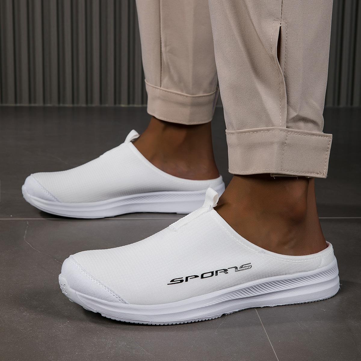 Half-drag casual shoes, four-season shoes, couple models, one-pedal men s shoes, large-size casual women s shoes 35
Half-drag casual shoes, four-season shoes, couple models, one-pedal men s shoes, large-size casual women s shoes 35
