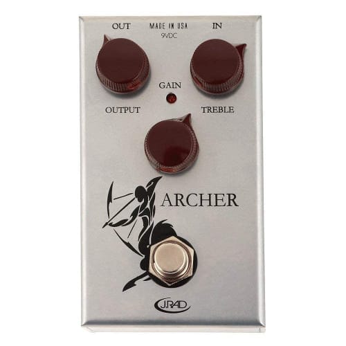 Дж. Rockett Audio Designs (JRAD) Archer OD Овердрайв Гітарний Ефектор
Дж. Rockett Audio Designs (JRAD) Archer OD Овердрайв Гітарний Ефектор