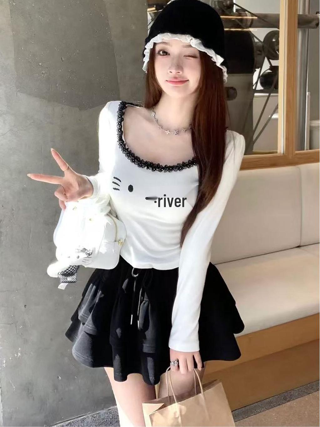 Autumn Embroidered Long Sleeve Slimming T-Shirt for Women - Beautiful, Stylish Casual Inner Wear Top Extra Large кремовый/белый
Autumn Embroidered Long Sleeve Slimming T-Shirt for Women - Beautiful, Stylish Casual Inner Wear Top Extra Large кремовый/белый