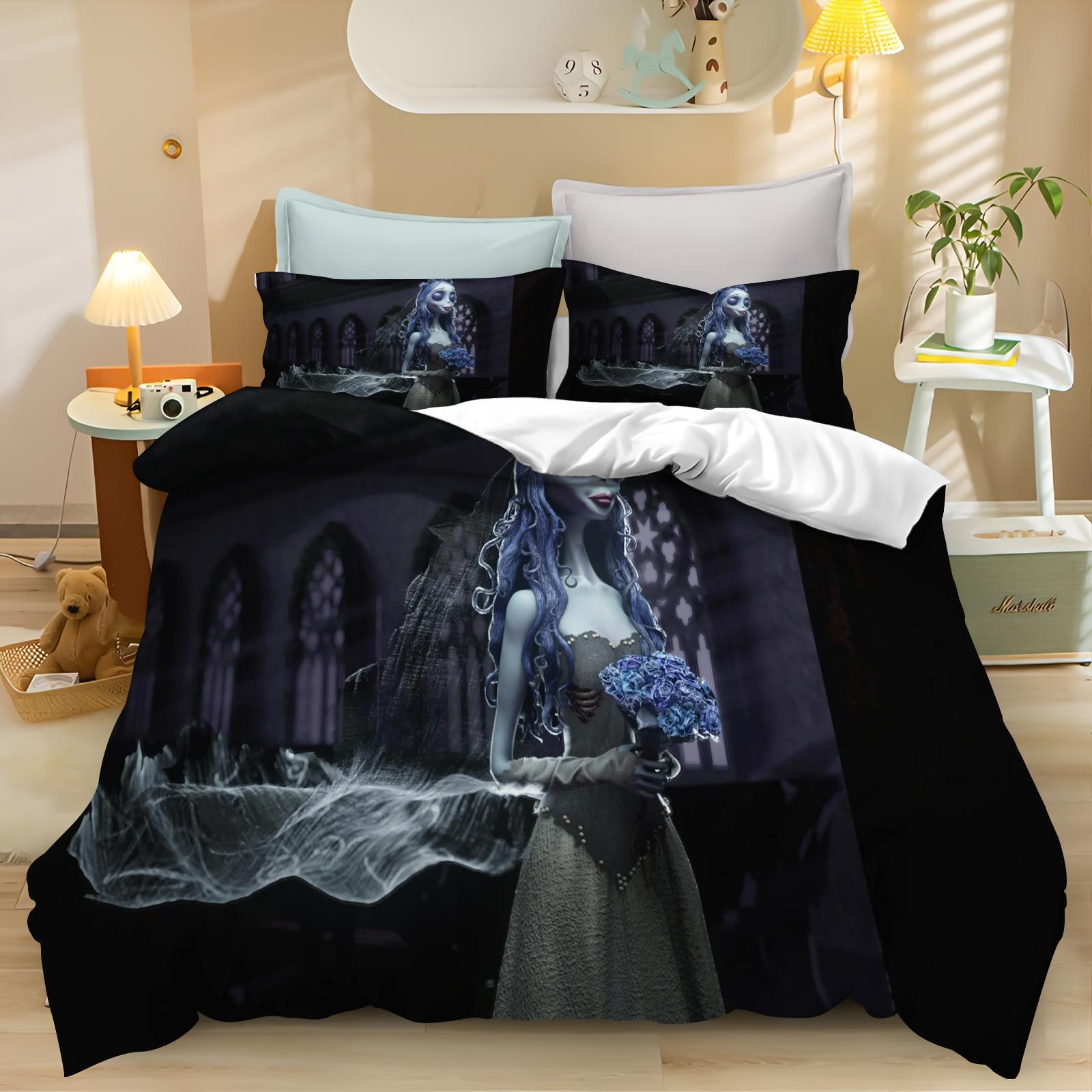 Corpse Bride Bedding Set Duvet Cover Set luxury Children S Comforter Sets King Size Home 135x200cm
Corpse Bride Bedding Set Duvet Cover Set luxury Children S Comforter Sets King Size Home 135x200cm
